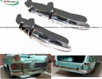 Opel Rekord P2 bumper (1960-1963)polished like chr