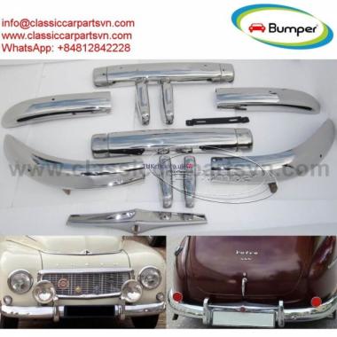 Volvo PV444 (1947-1958) bumpers by stainless steel new 