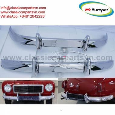 Volvo PV544 Euro type (1958-1965) bumpers by stainless steel